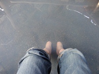 かまど地獄足湯　砂蒸し