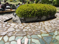 鬼石坊主地獄足湯（１）